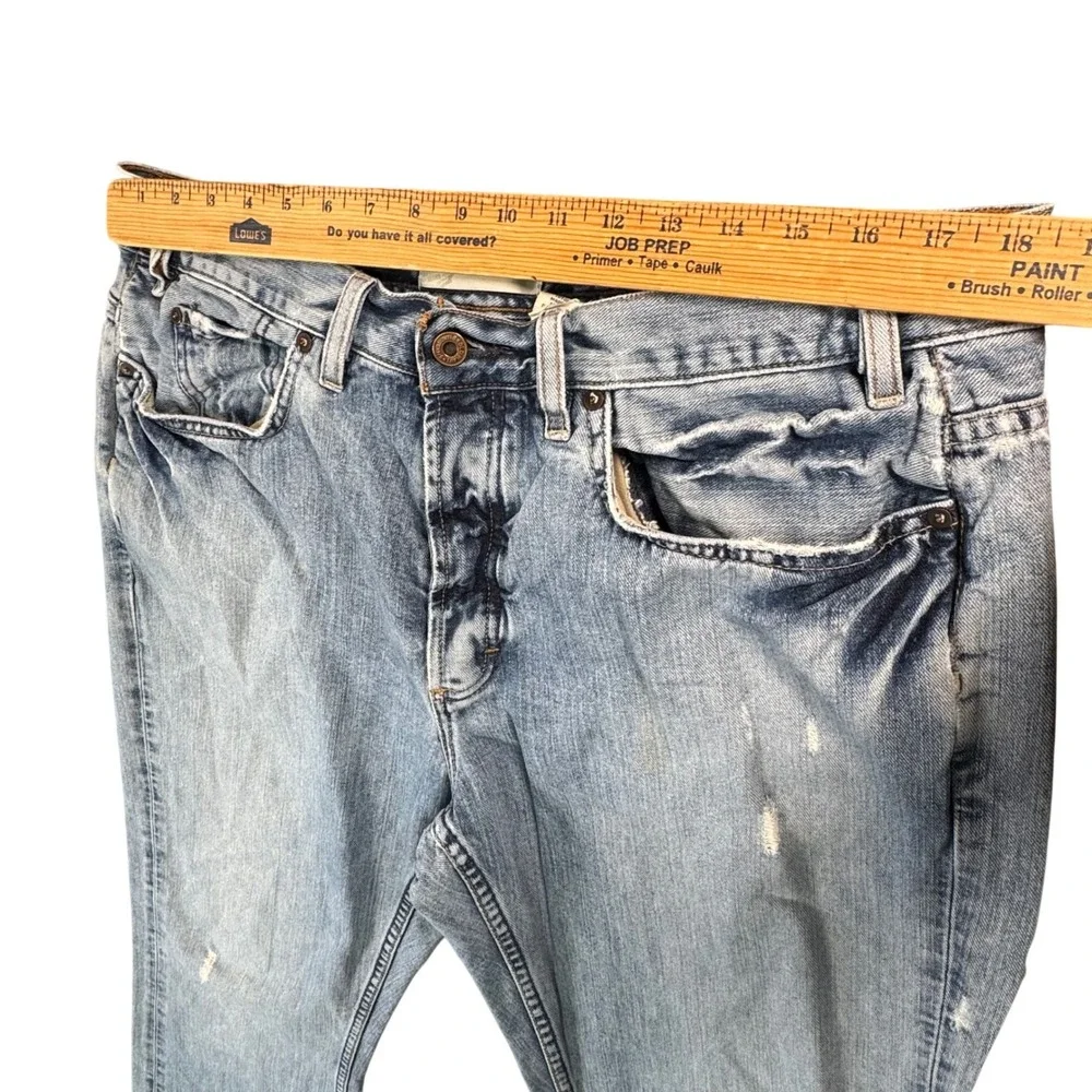 Vintage Old Navy Boot Cut‎ Jeans Distressed Baggy Y2K Skater Grunge Punk Denim